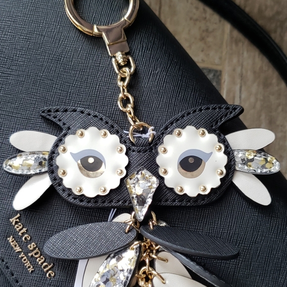 ♠️Kate Spade♠️ Owl Keychain/FOB - Picture 6 of 8